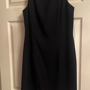 Black Halter Sheath Mini Dress for Cocktail